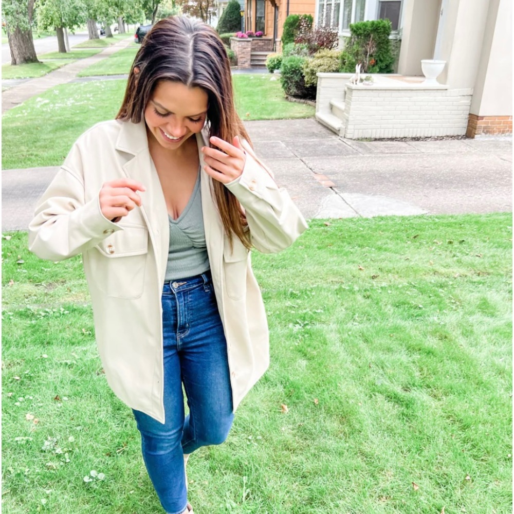 Vegan Leather Jacket